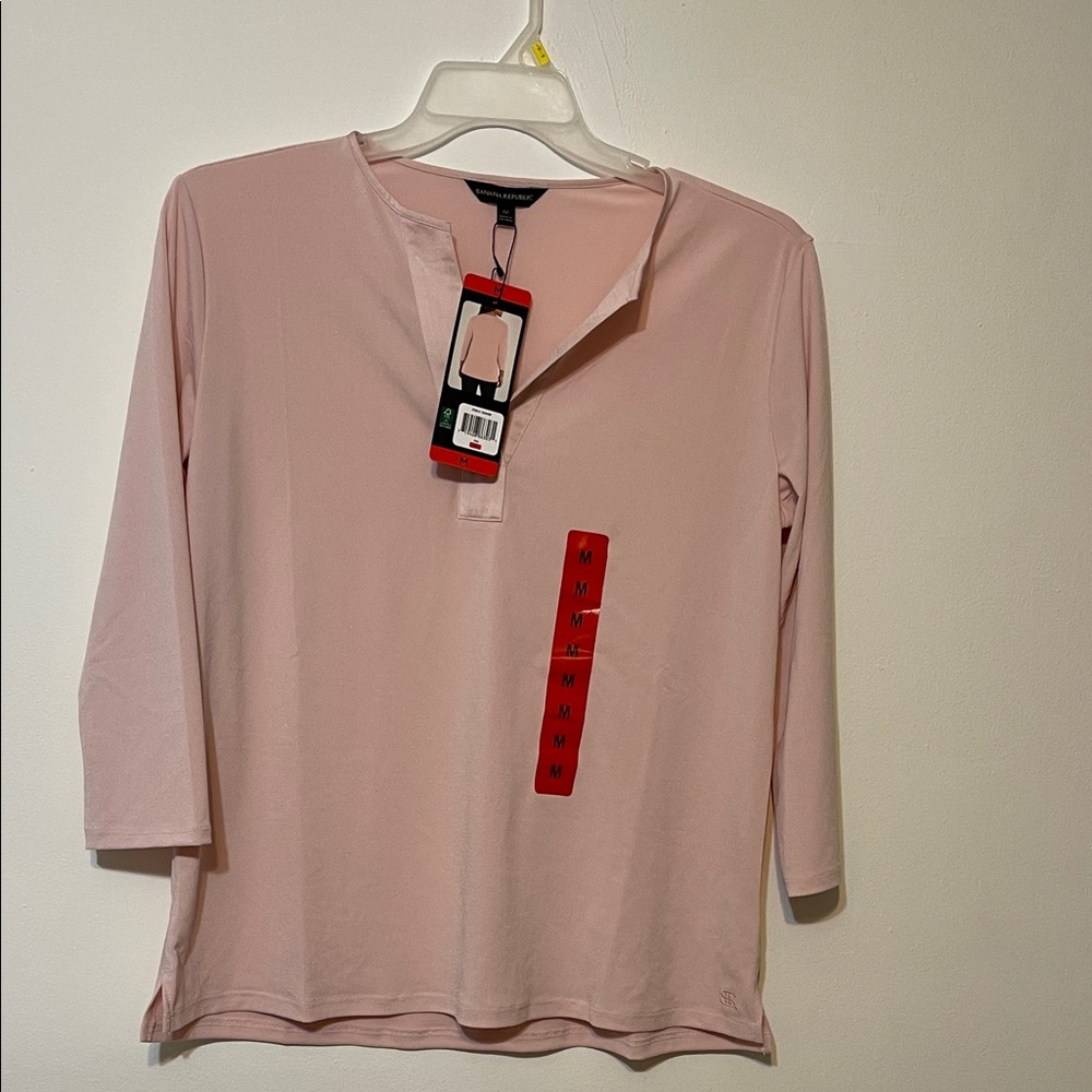 Banana Republic Blush Pink Women's Blouse